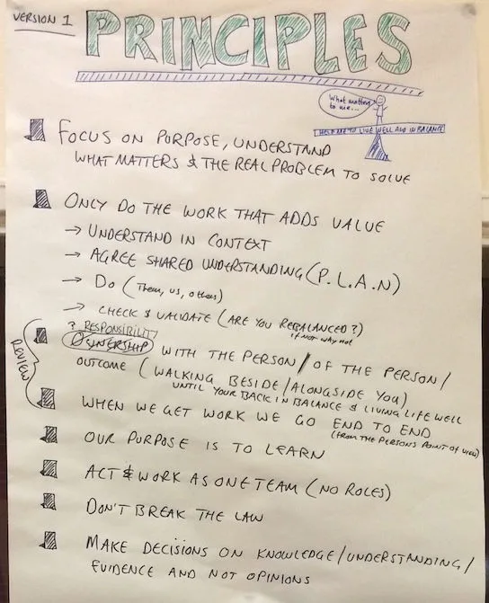 relational service principles